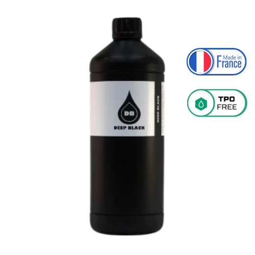 FunToDo 3D Resin Deep Black 1 kg - TPO Free - Made in France