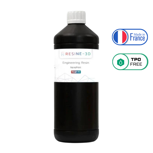 NanoPrint Tough 80 3D Resin - TPO Free - Made in France